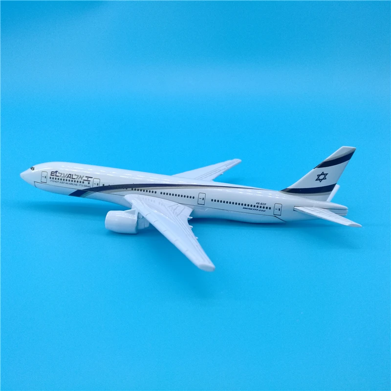 1:400 Diecast El Al B777 Model with Base 6 1:400 Diecast El Al B777 Model with Base - Image 6