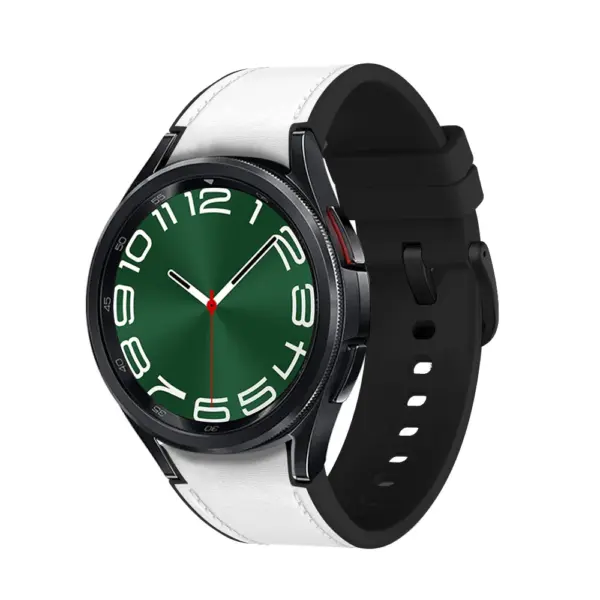 Leather and Silicone Band for Samsung Galaxy Watch 4/5/6/7 Series - Image 8