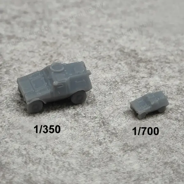 VBL Armor Vehicle Resin Model Set 1/350 & 1/700 - Image 4