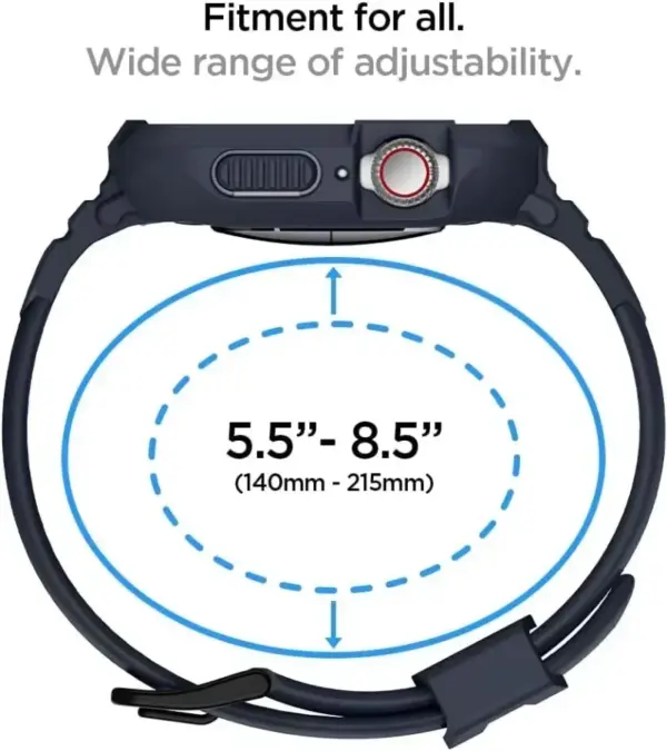 Rugged Carbon Case for Apple Watch Ultra2/9/8/7/6/SE Series 5-9 - Image 2