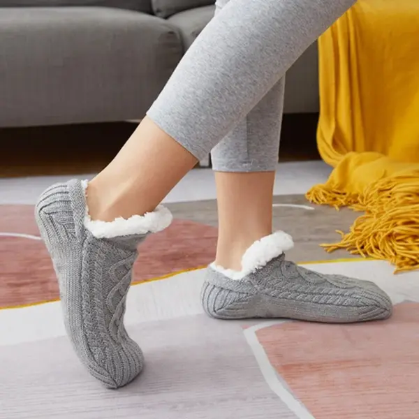 Men's Ultra Warm Cozy Slip-On Floor Socks - Image 9