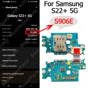Samsung Galaxy S22 Ultra S901 Charging Port Dock 33 S823e092a1928410cabdf7c4467776485u 1