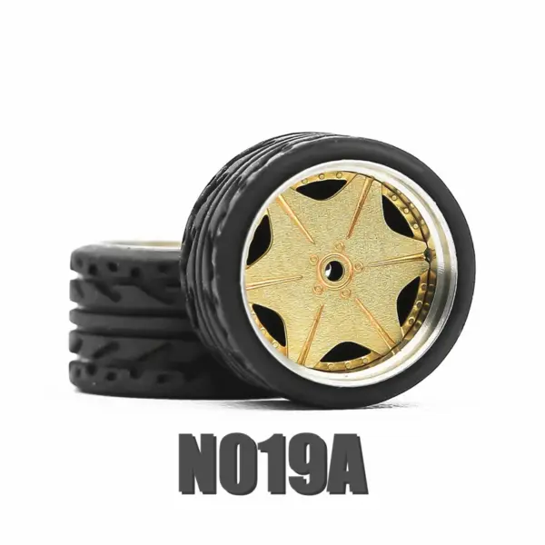 1/64 Carlomo Alloy N-Class Wheel Set for Models - Image 9