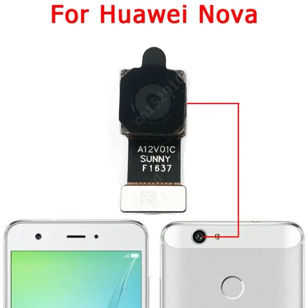 Huawei Nova 5T Rear Camera Replacement Module - Image 7