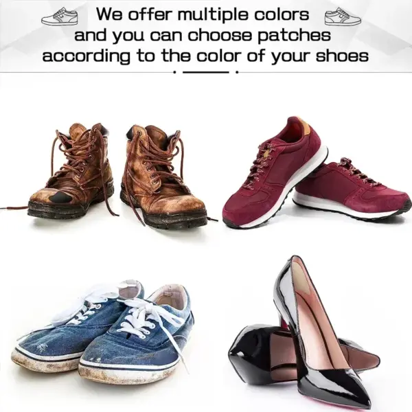 6-Pack Sports Shoe Heel Repair Stickers - Image 6