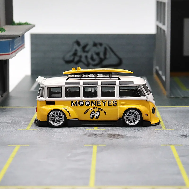 1/64 Diecast Alloy VW Bus Model Car for Collection 4 1/64 Diecast Alloy VW Bus Model Car for Collection - Image 4