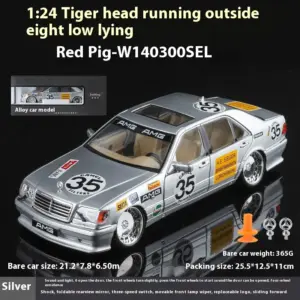 1:24 Mercedes Benz S W140 320SEL Diecast Model Toy 20 S829f46db40c44930b8c1a9f097465092v