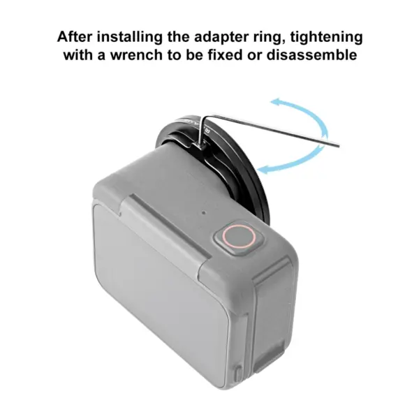 PULUZ 52mm UV Lens Filter Adapter for Insta360 Ace Pro - Image 4