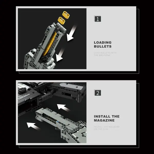 1188PCS M416 Rifle Building Block Model Set - Image 4