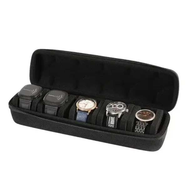 Elegant Watch Organizer and Travel Case - Image 11