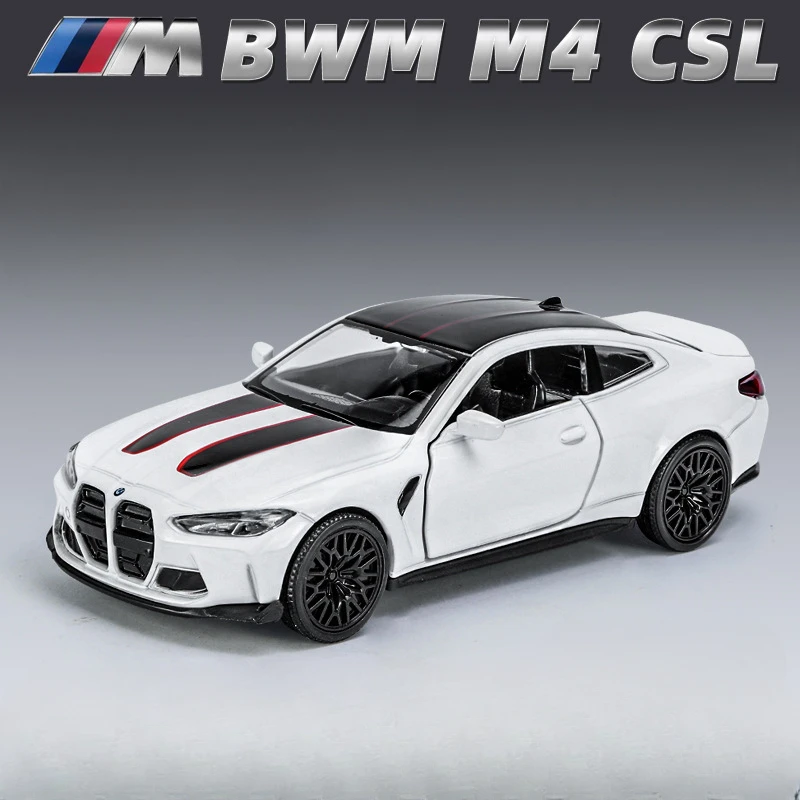 1:36 BMW M4 CSL Diecast Model Toy 7 1:36 BMW M4 CSL Diecast Model Toy - Image 7