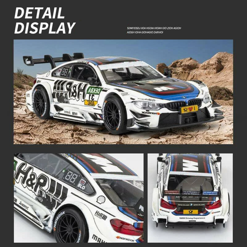 1:43 Alloy M4 DTM Diecast Car Model 4 1:43 Alloy M4 DTM Diecast Car Model - Image 4