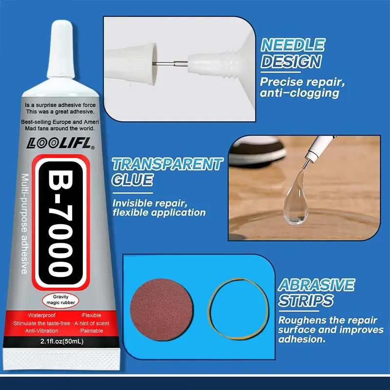 Clear Super Glue for Shoe Repair 15g 6 Clear Super Glue for Shoe Repair 15g - Image 6