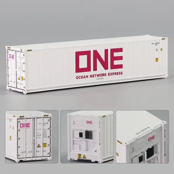 Evemodel 40ft Hi-Cube Reefer Container N Scale - Image 4