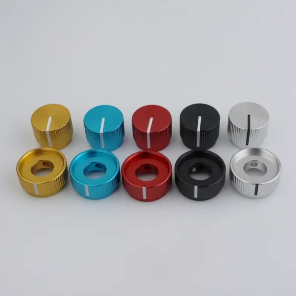 Aluminum Dual Concentric Control Knob for Electric Bass - Image 2