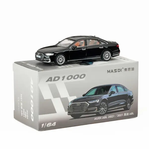 JKM 1/64 A8L Vintage Diecast Car - Image 4
