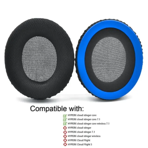 HyperX Cloud Stinger Wireless Ear Pads Replacement Cushions - Image 4