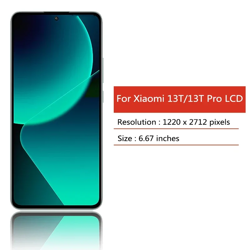 6.67 inches AMOLED Screen for Xiaomi 13T Pro 2 6.67 inches AMOLED Screen for Xiaomi 13T Pro - Image 2