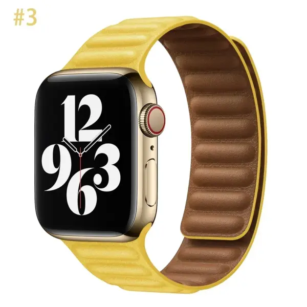 Leather Strap for Apple Watch Series 8/7/6/5/4/3/2/1 - Image 16