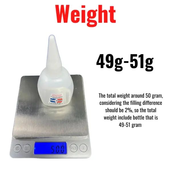 Instant Dry Cyanoacrylate Glue 40ml Powerful Adhesive - Image 6