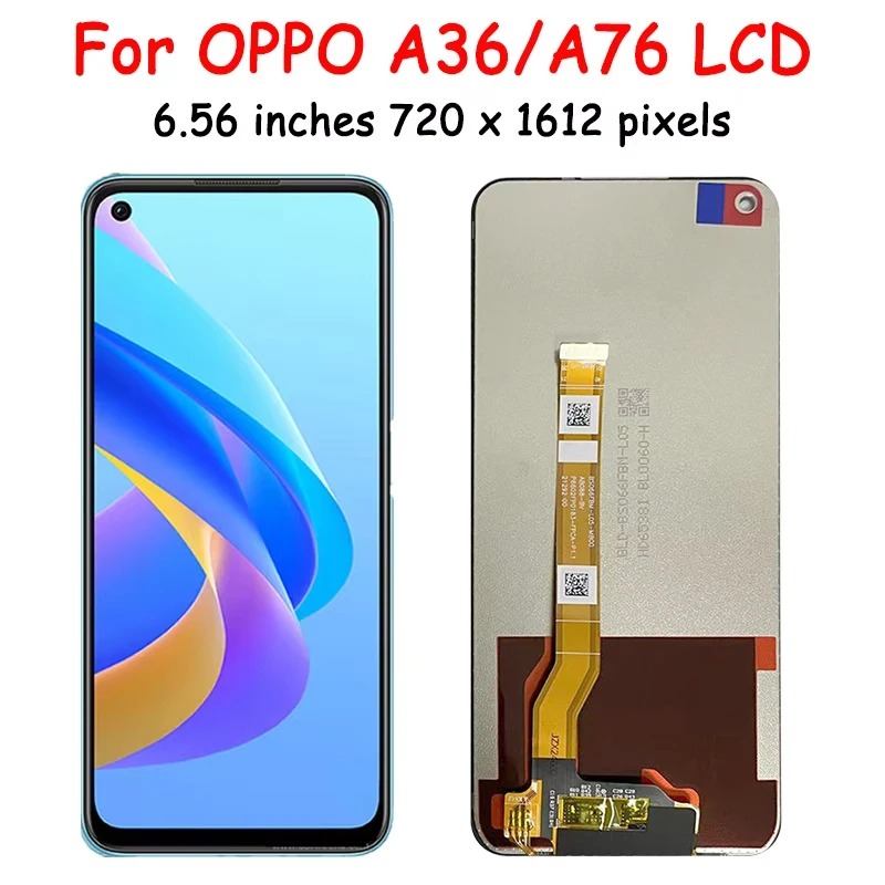 6.56-Inch Oppo A36/A76 LCD Replacement Screen 3 6.56-Inch Oppo A36/A76 LCD Replacement Screen - Image 3