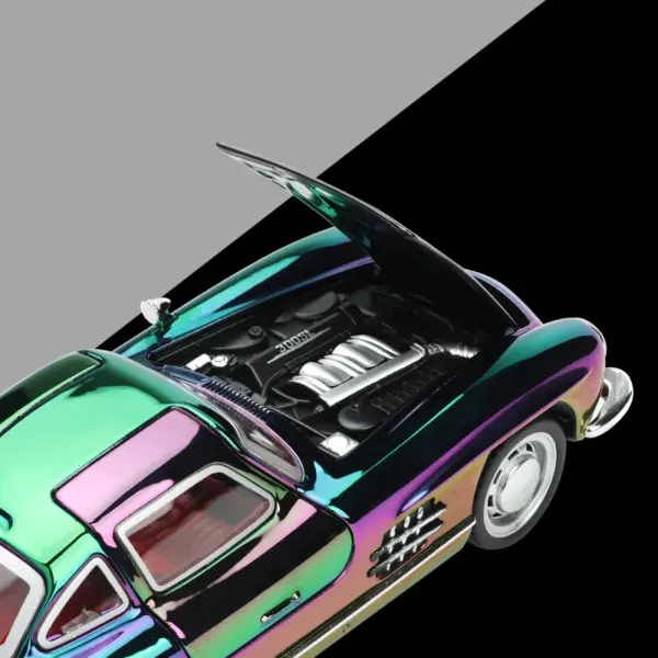 1:32 Scale 300SL Diecast Car Model with Lights - Image 4