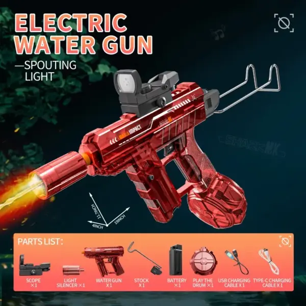 Children's Electric Water Gun Summer Playtoy - Image 10