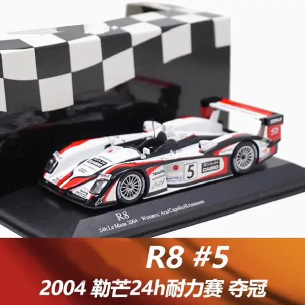 Minichamps 1/43 R8 R10 #8 Alloy Model Car Collection - Image 6