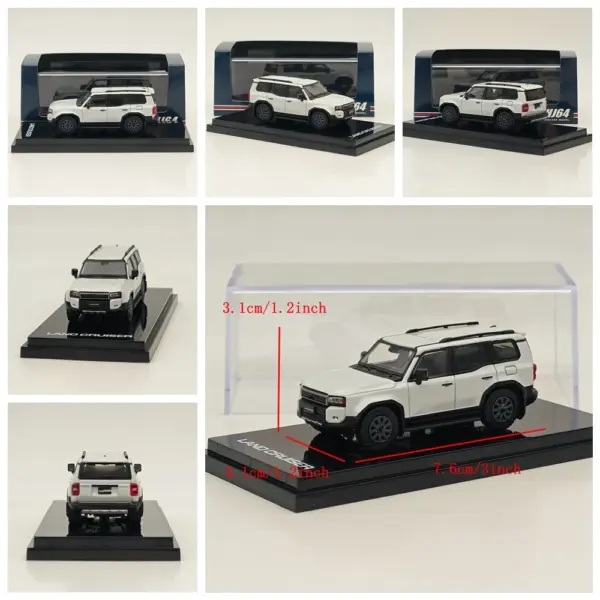 Land Cruiser 250 Diecast Model Car 1/64 Scale - Image 5