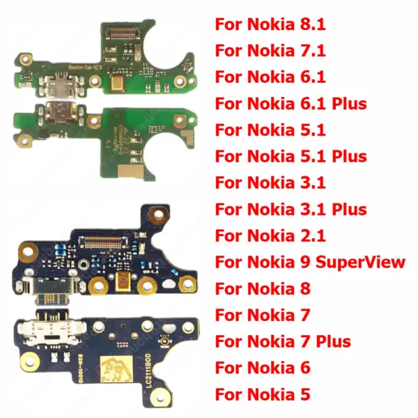 Curated visual reference: Fresh Look at Nokia Charging Port For Models 8 1 To 5Slide