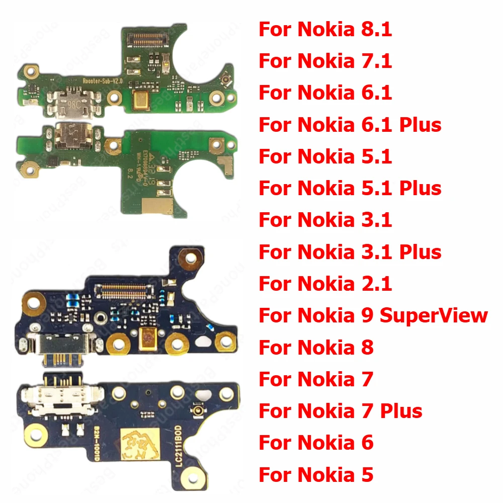 Nokia Charging Port for Models 8.1 to 5Slide 1 Nokia Charging Port for Models 8.1 to 5Slide