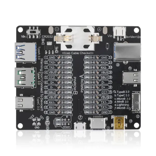 USB Data Cable Tester Board for Type-C & Micro USB - Image 7