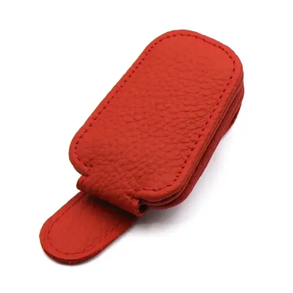 Magnetic Leather Sunglasses Holder Clip - Image 7