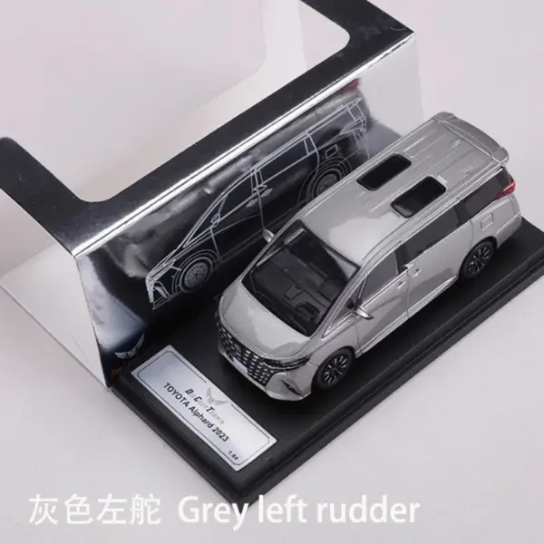 1:64 Scale Alphard 2023 MPV Alloy Diecast Model - Image 10