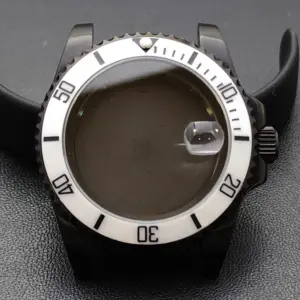 GMT 40.5mm Bidirectional Sapphire Watch Case for NH34/NH35 155 S85396fe407df4320ae097891f810d011c