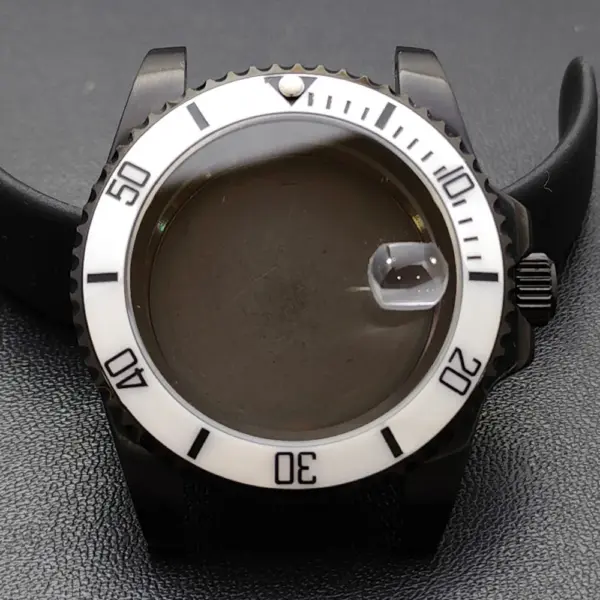 GMT 40.5MM Bidirectional Sapphire Watch Case for NH34 NH35 - Image 77