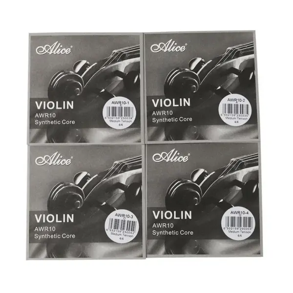 Alice AWR10 Medium Tension Violin Strings for 4/4 Violin - Image 4