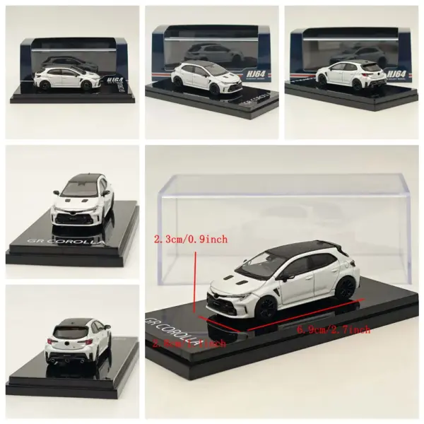 1/64 Scale GR Corolla RZ Diecast Model Car - Image 9