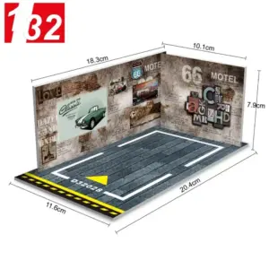 1/24/32 Scale Diecast Underground Parking Lot Model 18 S855e932f5b92442da1c5c07d4bfa1d93l 2