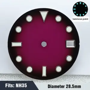 Men's Watch Dial NH35Nh36 Luminous Sterile Model 159 S8561b747aef1421aa03699d258dadd02y