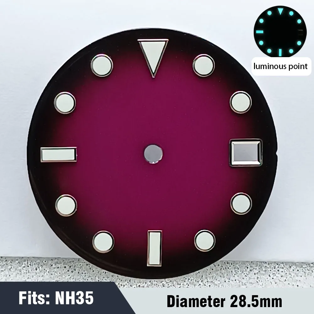 Men's Watch Dial NH35Nh36 Luminous Sterile Model 34 Men's Watch Dial NH35Nh36 Luminous Sterile Model - Image 34