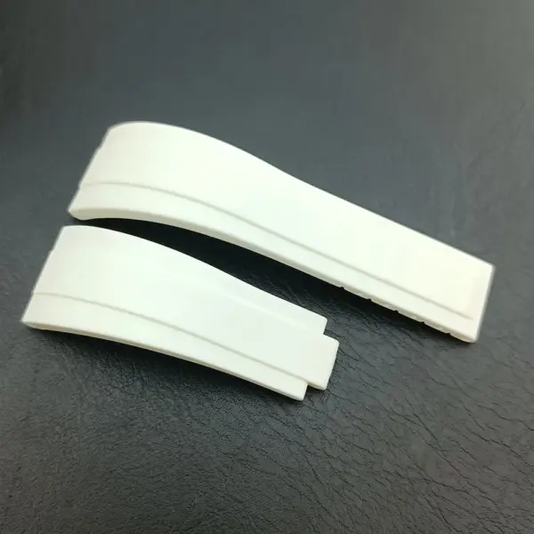20mm Rubber Watch Strap with Stainless Steel Buckle - Image 13