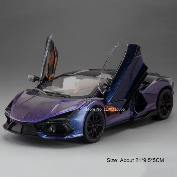 1:24 Revuelto Alloy Car Model with Sound - Image 11