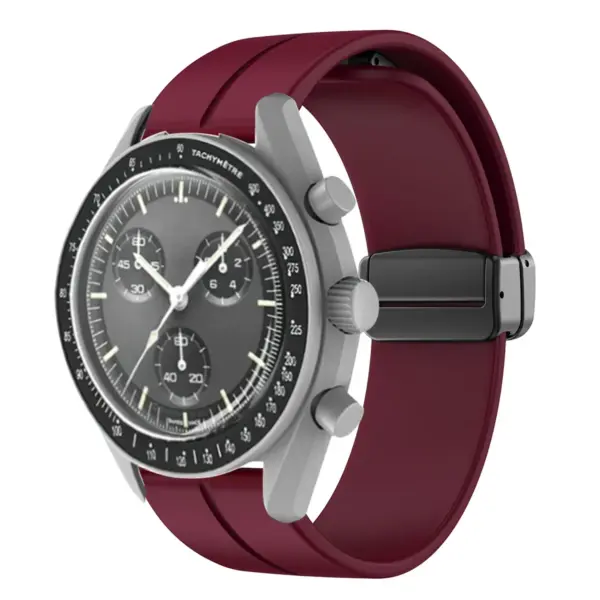 Silicone Strap for Omega MoonSwatch Planet Watch - Image 9