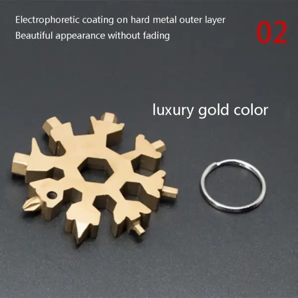 18-in-1 Stainless Steel Snowflake Multi-Tool - Image 9