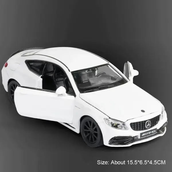 1:32 Honda Civic Type-R C63S Alloy Toy Car - Image 8