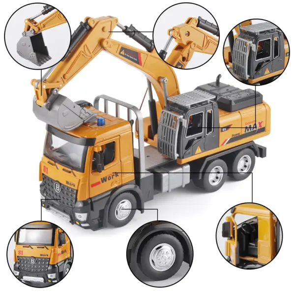 Water Spray Fire Engine Model Toy for Kids - Image 7