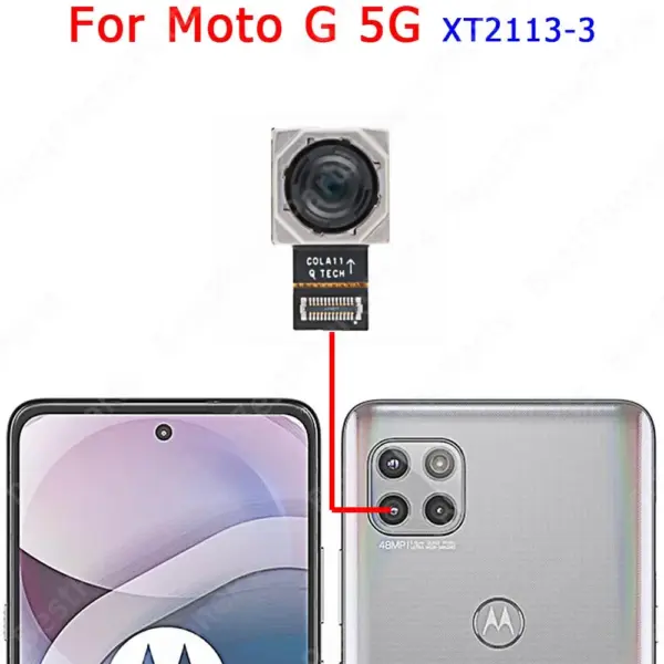 Motorola Moto G 5G Plus Rear Camera Module - Image 13