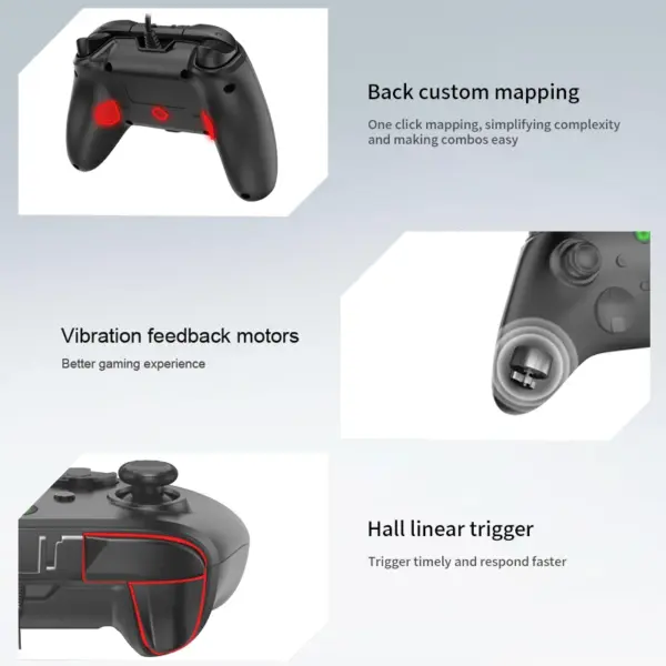 T-A02L Multi-Platform Wired Gaming Controller - Image 5