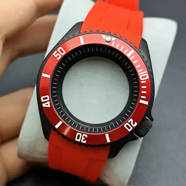 42mm NH35 Stainless Steel Watch Case with Sapphire Glass - Image 46